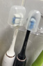 素士(SOOCAS)电动牙刷头 软毛云感刷头 素士成人牙刷通用刷头两支装 黑色2支装 实拍图