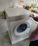 西门子（SIEMENS）小晶钻智净版Pro 洗烘套装 10kg滚筒全自动洗衣机+10kg变频热泵烘干机  WG52H1U00W+WQ53H2001W  实拍图