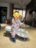 babycare儿童电动扭扭车可坐大人遛遛车防侧翻宝宝礼物 辛德白 实拍图