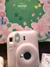INSTAX富士instax立拍立得 一次成像相机 mini12精美礼盒 樱花宝贝 含10张fafa花边相纸 实拍图