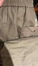 大嘴猴（paul frank）休闲裤男秋季美式裤子男士工装裤男裤宽松长裤 驼灰色 XL 实拍图