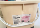 CHAHUA茶花 泡脚桶14.5L 1只装洗脚盆 大号塑料洗脚桶水桶足浴盆泡脚盆* 实拍图