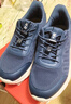 足力健老人鞋中老年春秋季健步轻便软底送爸爸休闲散步鞋2431369J 蓝-男款 41 实拍图
