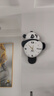 猫九酱奶油风客厅挂钟2025新款网红创意钟表现代简约家用免打孔挂墙时钟 实拍图
