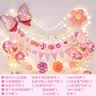多美忆生日场景布置生日装饰男孩女孩生日快乐铝膜气球 紫色套装 实拍图