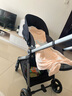 elittle逸乐途婴儿车EMU0-3岁用折叠可坐可躺减震高景观遛娃神器推车欧版全篷蓝 实拍图