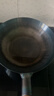 荣事达（Royalstar）章丘手工锻打铁锅圆底老式炒锅无涂层不粘炒菜锅燃气灶无盖34cm 实拍图