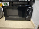 格兰仕（Galanz）微波炉烤箱一体机 平板式不锈钢内胆23升大容量家用光波炉机械旋钮操作简单G80F23SP-M8(S0) 实拍图