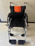 鱼跃 (yuwell)手动轮椅车H062折叠老人轻便免充气铝合金旅行手推代步 实拍图