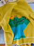 巴拉巴拉童装儿童毛衣男童针织衫女童毛衫秋装冬宝宝衣服卡通萌趣 黄绿色调00434 100 cm 实拍图