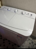 YANGZI扬子集团洗衣机半自动家用宿舍出租房大容量双桶双缸波轮内衣儿童小型迷你甩干脱水家用 9.5公斤强劲电机-小型波轮 实拍图