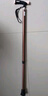 善行者单脚手杖送礼老人拐杖登山杖铝合金调节拐棍助行器古铜色SW-A58TY 实拍图