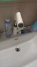 京东京造 浴室面盆锌合金抽拉水龙头3功能冷热双控卫生间洗手盆洗脸盆白色 实拍图