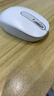 罗技（Logitech）M196 无线蓝牙鼠标 办公鼠标 笔记本商务办公家用 小巧便携 对称手型 珍珠白 实拍图
