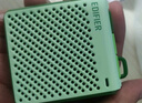 漫步者（EDIFIER）M0 便携式蓝牙音箱 户外迷你音箱音响 净重仅70g 超长续航 薄荷绿 实拍图