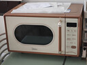 美的（Midea）小滋味微波炉烤箱一体机小型家用微波炉光波加热一级能效平板变频复古美拉德风C1G2 实拍图