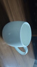 景顺景德镇瓷杯骨瓷简约陶瓷杯子茶杯纯白色水杯定制LOGO牛奶杯咖啡杯 大肚杯400ml 实拍图