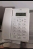 得力电话机座机 固定电话座机 办公家用 家庭有线电话 来电显示 双接口 免电池 GP666白 实拍图