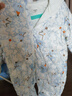 巴拉巴拉童装婴儿连体衣轻薄羽绒服宝宝衣服2025冬装抱衣爬服男童女童萌趣 白蓝色调-白鸭绒 100 cm-充绒量53g 实拍图