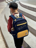 Edison爱迪生小学生书包减负护脊护腰防下坠1-3-6年级反光儿童背包L38-2 实拍图
