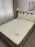红蜻蜓（RED DRAGONFLY）乳胶床垫1.5米x2.0米记忆棉软垫家用卧室榻榻米垫子海绵租房专用 印花双拼-白绿【厚约6cm】 双人床-150x200cm【不易塌陷】 实拍图