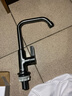 九牧（JOMOO）厨房水龙头 轻奢7字型水槽洗菜盆单冷水龙头77029-719/HBS-1 实拍图