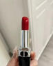 迪奥DIOR烈艳蓝金口红228丝绒哑光3.5g唇膏化妆品 生日礼物送女友 实拍图