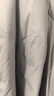 无印良品（MUJI）男式轻量羽绒便携式立领夹克羽绒服男款男装25年冬季新品AD0Y9A5A 浅银灰色 XL （180/104A） 实拍图