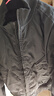 Colombass美式飞行员羽绒服男短款冬季新款90绒情侣轻便男士宽松秋冬装外套 黑色【安心绒】 （绒子含量90%） XL (180) 【建议130-145斤】宽松版 实拍图