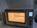 北鼎（Buydeem）电烤箱 家用多功能小烤箱 全自动台式迷你 空气炸烤鸡发酵 智能温控 一键操作烤箱 【浅衫绿】T535|7大功能|一键操作 31.5L 实拍图