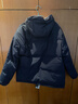 adidas 600蓬拒水保暖双面穿休闲连帽鸭绒羽绒服男女秋冬阿迪达斯 传奇墨水蓝   L 实拍图