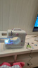 缝纫机家用迷你全自动锁边吃厚小型 505A+扩展台大礼包+13压脚39色线 实拍图