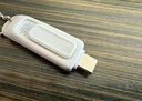 闪迪（SanDisk）128GB Type-C USB3.2 苹果手机U盘 奶油白 读速150MB/s 苹果MFI认证 iPhone/iPad手机电脑两用U盘 实拍图