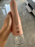 拜尔（BAIR） M3电动冲牙器家用便携式 清洁口腔洗牙器水牙线冲洗器洁牙器牙套清洗 送男女朋友礼物 M3Plus 300ml大水箱 粉色 5支喷头 实拍图