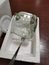 玻璃杯带盖勺小熊杯高颜值杯子办公室家用咖啡杯网红爆款水杯 1只装小熊杯（带勺子）270ml 实拍图