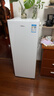 美的（Midea）136L立式家用冰柜风冷无霜全冷藏冷冻柜两用抽屉式冷柜一级能效节能小型冰箱BD/BC-136WEM国家补贴 实拍图