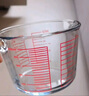 展艺高硼硅玻璃量杯1000ml加厚刻度耐高温微波炉烤箱烘焙打蛋热奶过滤 实拍图