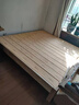 全实木榻榻米无床头床架子排骨架静音床架简约现代可定制任意尺寸 标准版高40CM包上楼包装颜色留言 1米宽1.9米长 实拍图