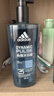 阿迪达斯 （adidas）男士沐浴露洗发水洗面奶三效合一 游泳去氯保湿 冰点热情套装1.2L 实拍图