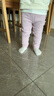 优衣库婴幼儿宝宝摇粒绒紧身裤/打底裤可外穿裤子25新款478879 11 粉红色 90 实拍图