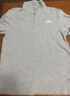 The North Face北面短袖Polo男户外舒适透气棉T恤上新87UX 灰色/DYX M 实拍图