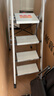 京东京造梯子家用梯折叠铝合金梯加厚人字梯登高梯安全梯银色4步A3-4 实拍图