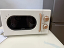 美的【国家补贴8折】厨房小家电小滋味微波炉变频家用小型百搭复古转盘式经典双旋钮轻音M20H4 实拍图