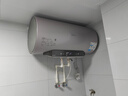 美的（Midea）TECH活水电热水器60升3200W变频速热 10重过滤终身镁棒免更换以旧换新 国家补贴20% F6032-RW7(HE) 实拍图