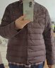 波司登（BOSIDENG）春秋短款羽绒服女90绒V领轻便登山旅游羽绒内胆本命年 【店长推荐】深褐棕7B52-可露丽风 2XL 180/104B 体重约140-150斤 实拍图