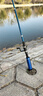 垂弦（ChuiXian） 新款海竿支架抛竿地插筒海杆插地座架多功能插竿筒钓鱼竿立杆器 海竿地插支架（蓝色） 实拍图