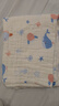 十月结晶婴儿浴巾纯棉纱布初生新生儿超柔吸水宝宝儿童大毛巾方巾 6层泡泡纱 动物日记（95*95cm） 实拍图