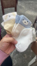 【A类超高棉】温暖棉柔袜子亲肤不勒脚会呼吸高皮质婴童袜 【1水蓝+1嫩黄+1米白】 3双 0-6月 XS码 【建议脚长7-9cm】 实拍图