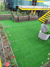 假草皮仿真草坪绿色地毯户外人造塑料人工仿生室外隔热围挡足球场 2厘米新升级加密优质春草 【1米宽/1米长】需要几米长拍几米（整卷25米） 实拍图
