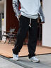 回力（Warrior）裤子春秋季男运动裤男直筒阔腿裤宽松裤子男款潮流百搭休闲裤男裤 实拍图
